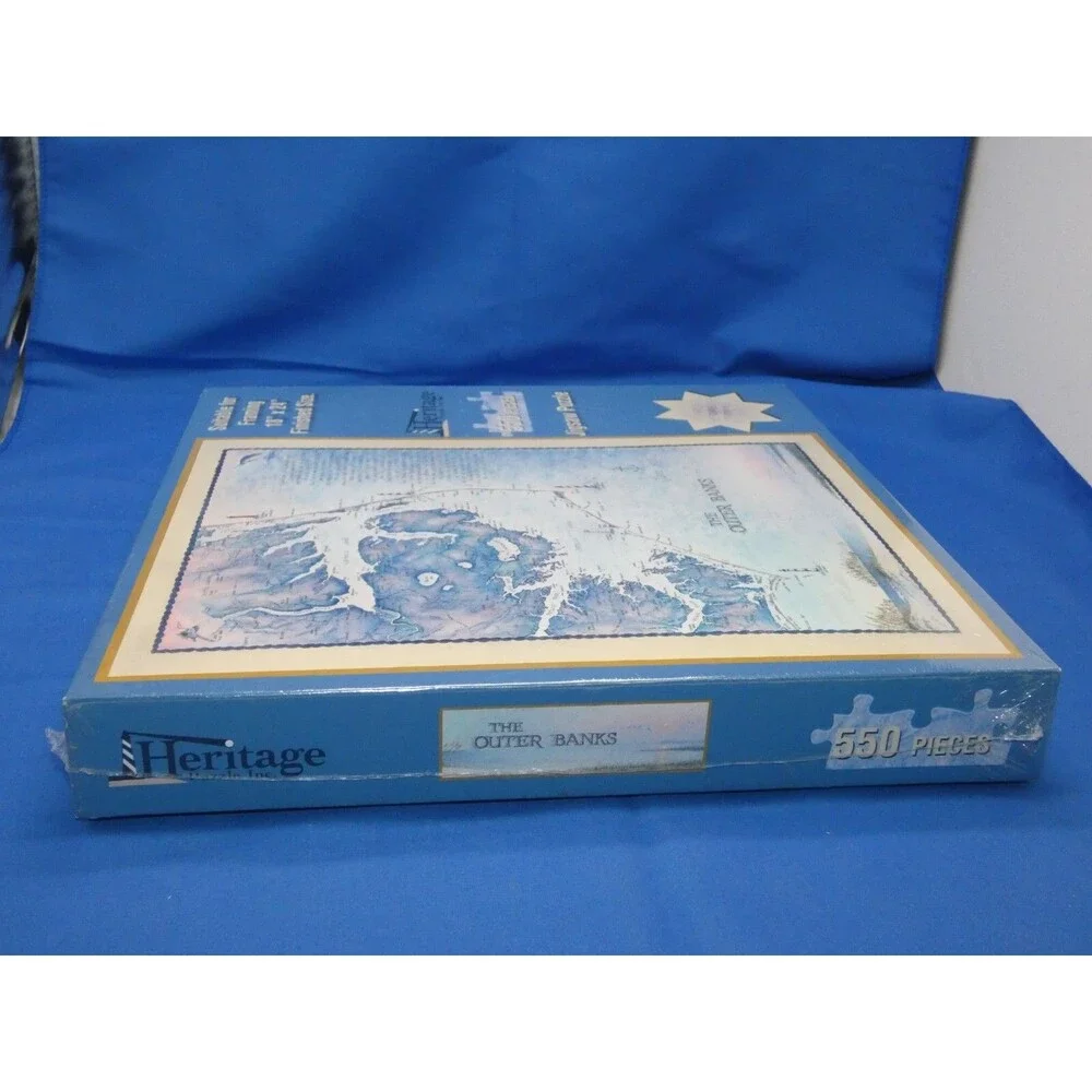 Heritage 550 Piece Jigsaw Puzzle Outer Banks Waterways Collection Terry Moore